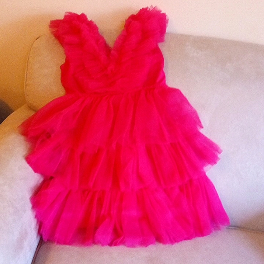 New Betsey Johnson ruffled dress